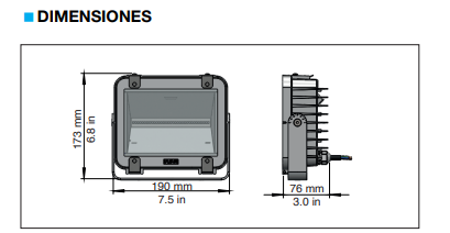BL716LED-HT-HO-SYM-WT40-120-277V - Image 2