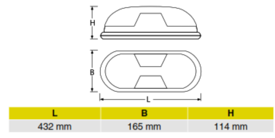 EL-SE-205LED-120/277V-AT ECCOLUNA LED 6V 2X5W MR16 120/277V - Image 2