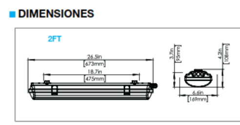 BS100LED2HTLOWT50120-277V - Image 4