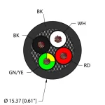 BLK,TPE,4X14,TCERDB,STOOW