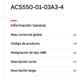 ACS550-01-03A3-4